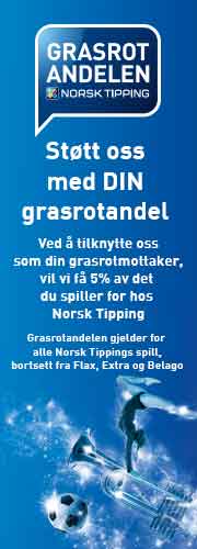 Oppgi nummer 993 502 049 når du spiller på nett eller hos kommisjonær